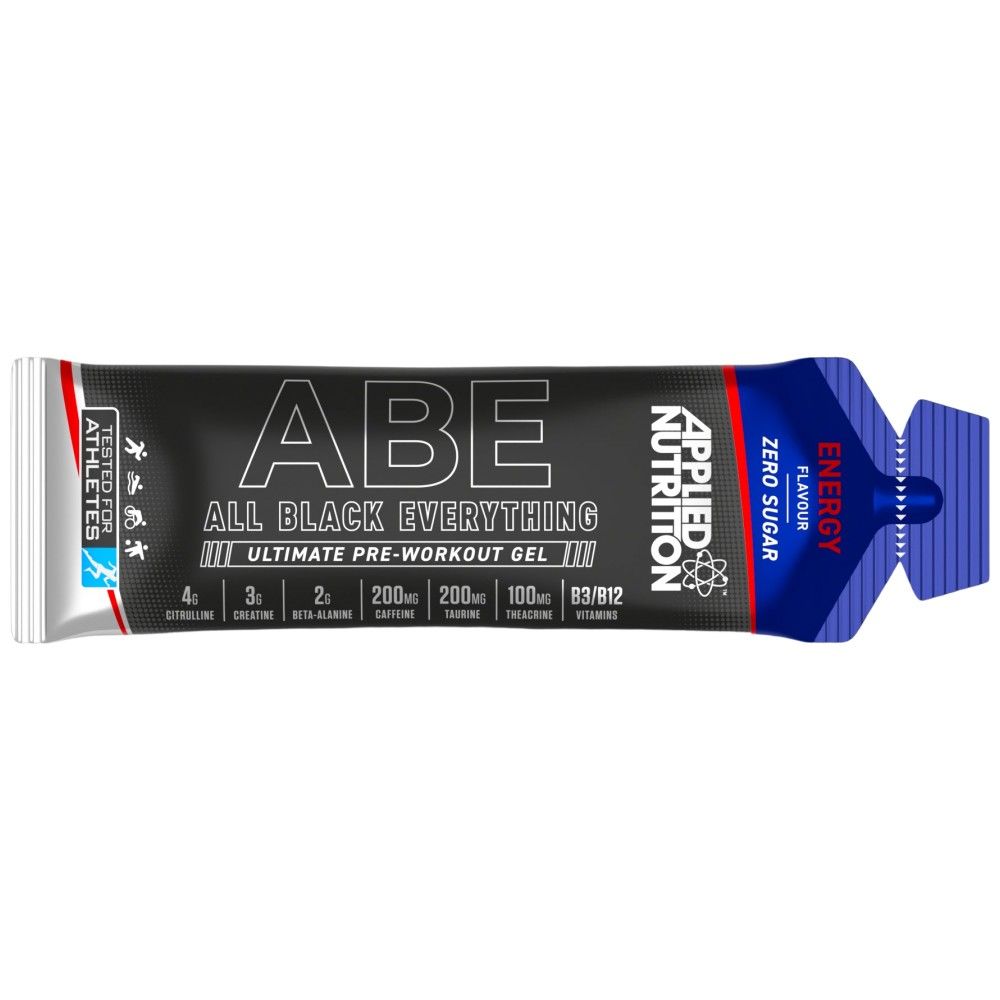 ABEA GEL | All schwaarz alles pre -Workout - 60 Gramm