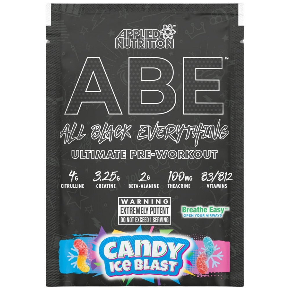 SACHET DE AMOSTRA ABE | All Black Everything Pré -Trabalho - 12,5 gramas