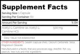 Alcar 500 / acetyl L-carnitine 60 capsules