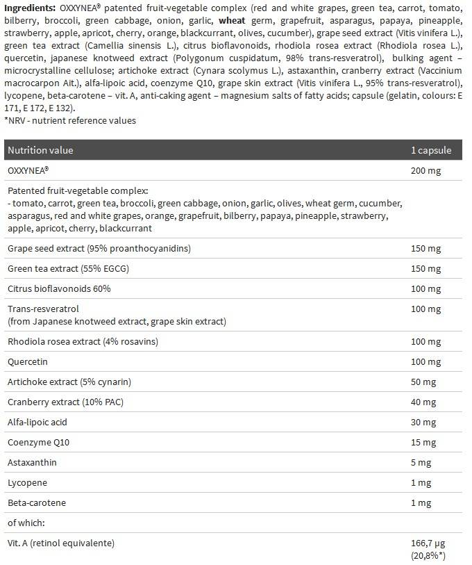 ANTI-OX Power Blend - 60 capsules