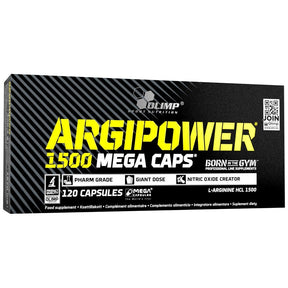 ArgiPower 1500 Mega Caps - 120 capsules - Nutra Best Europe
