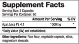 Armadilhas agudas de 1000 mg / 120