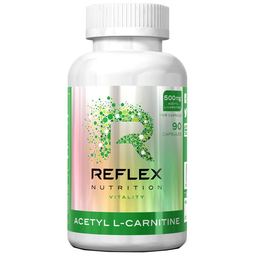Acetil L -karnitino 500 mg - 90 kapsulės