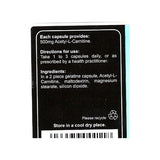Acetil L -karnitino 500 mg - 90 kapsulės
