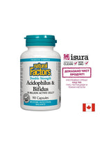 Acidophilus & Bifidus 10 Billion Active Cells Double Strength / Acidophilus bifidus, 10 billion active probiotics, 90 capsules
