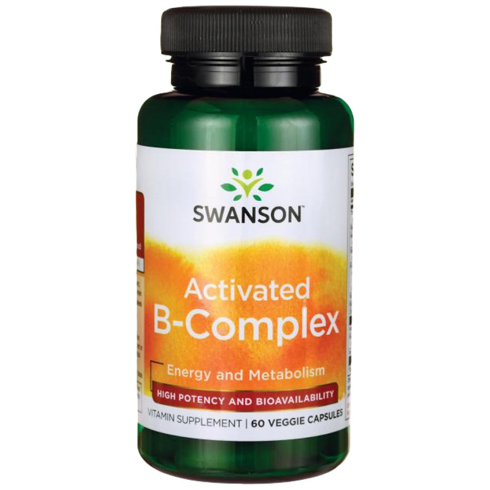 Aktivéiert B -Complex héich Potenz an der Biavailabilitéit 430 mg - 60 Kapselen