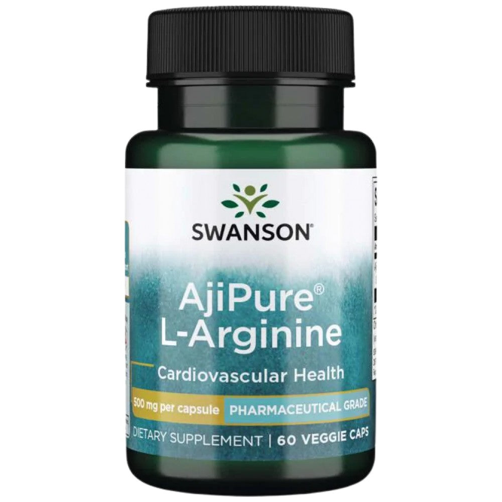 Ajipure L-arginina 500 mg 60 kapsułek