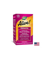 Alive! Complete Prenatal Multi-Vitamin | Premium Formula - 60 Gel capsules