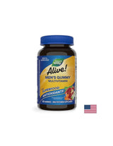 In leven! Mannen Gummy Complete Multivitamine / Alive! Multivitaminen voor mannen, 60 softgels <tc>Nature’s Way</tc>