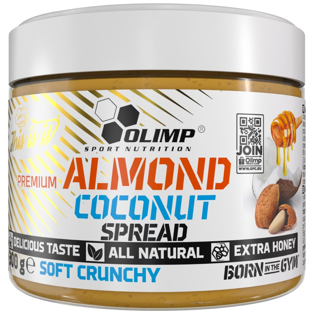 Almond Coconut Spread - Soft Crunchy 300 grams