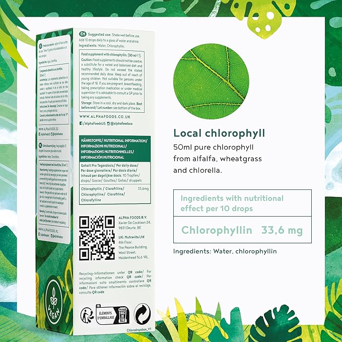 Chlorophyll Alpha Foods Germany - (50 ml/100 doses)