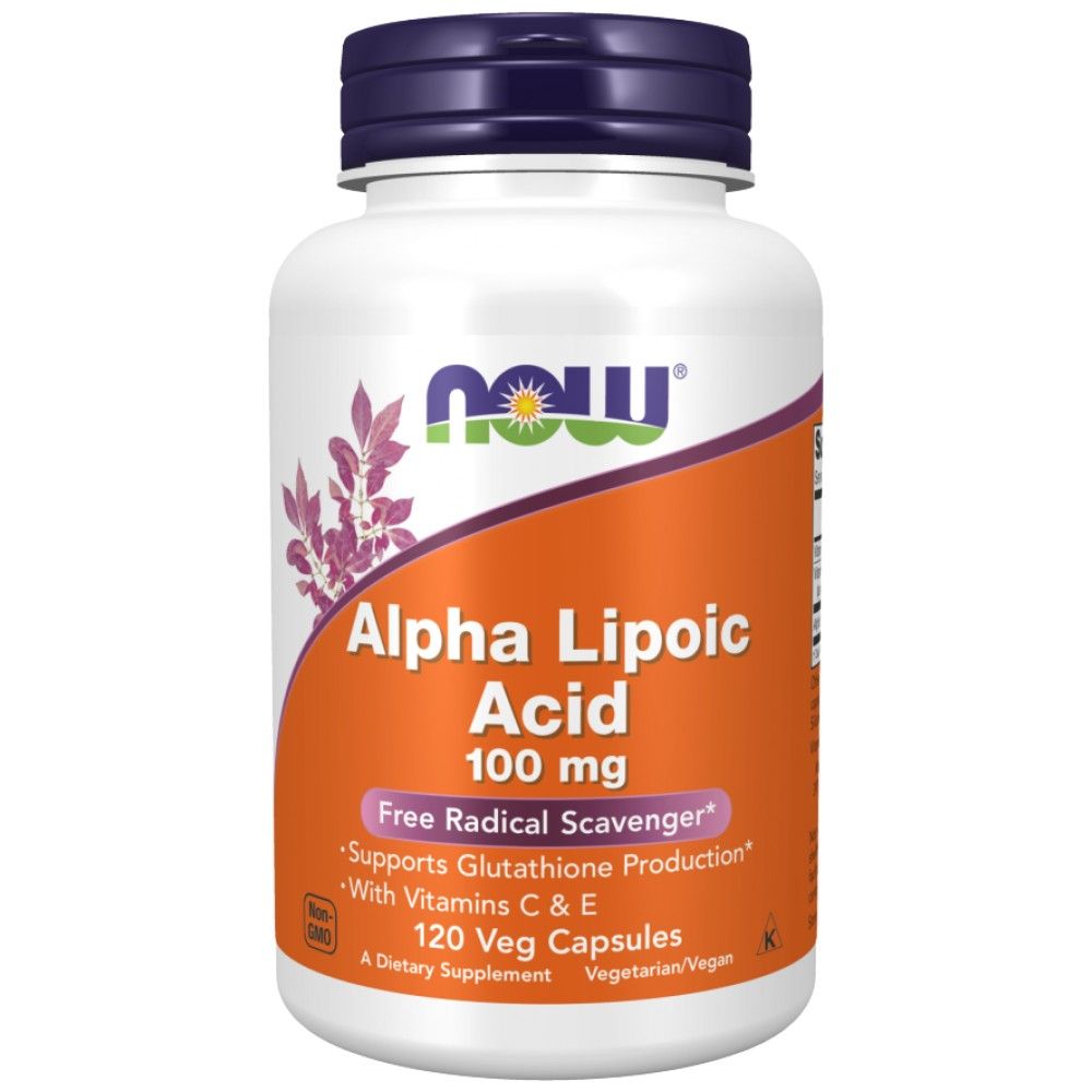 Kwas alfa lipoinowego 100 mg - 120 kapsułek