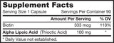 Alfa -lipoehape 100 mg - 90 kapslit