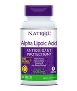 Alfa lipoitz rūgšties / laiko santykis / 600 mg. / 45 skirtukai.