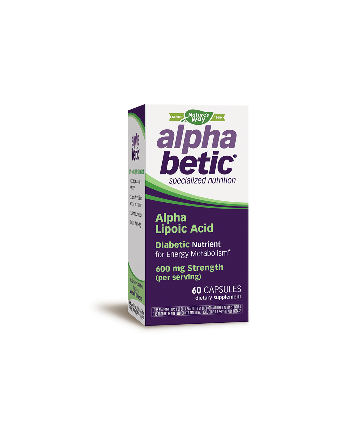 Alphabetic® ácido alfa lipoico 200 mg x 60 cápsulas Way's Way