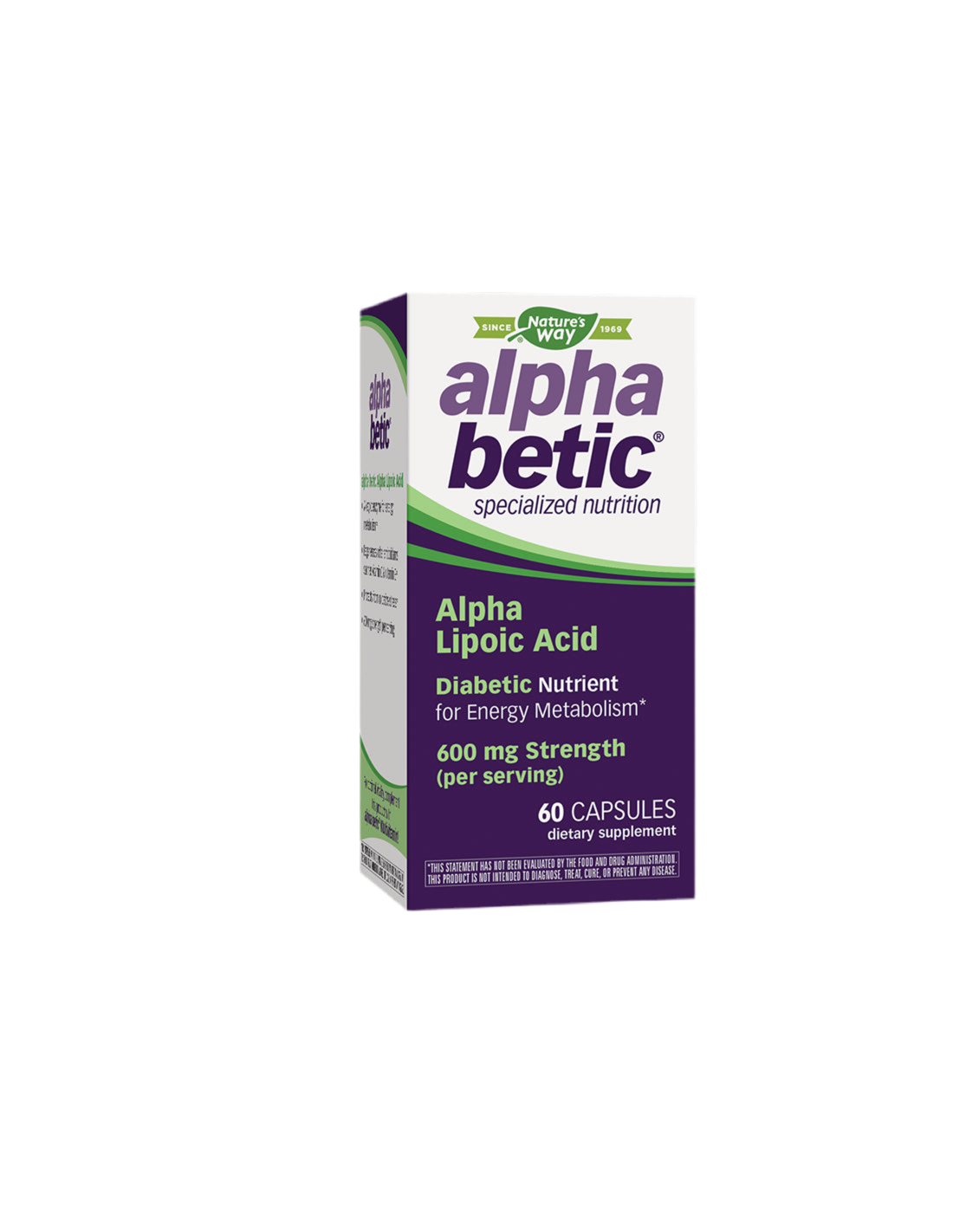 Alphabetic® ácido alfa lipoico 200 mg x 60 cápsulas Way's Way