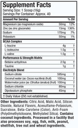 Amino Build/Performance-Oancing BCAA Fórmula 400 Gramos