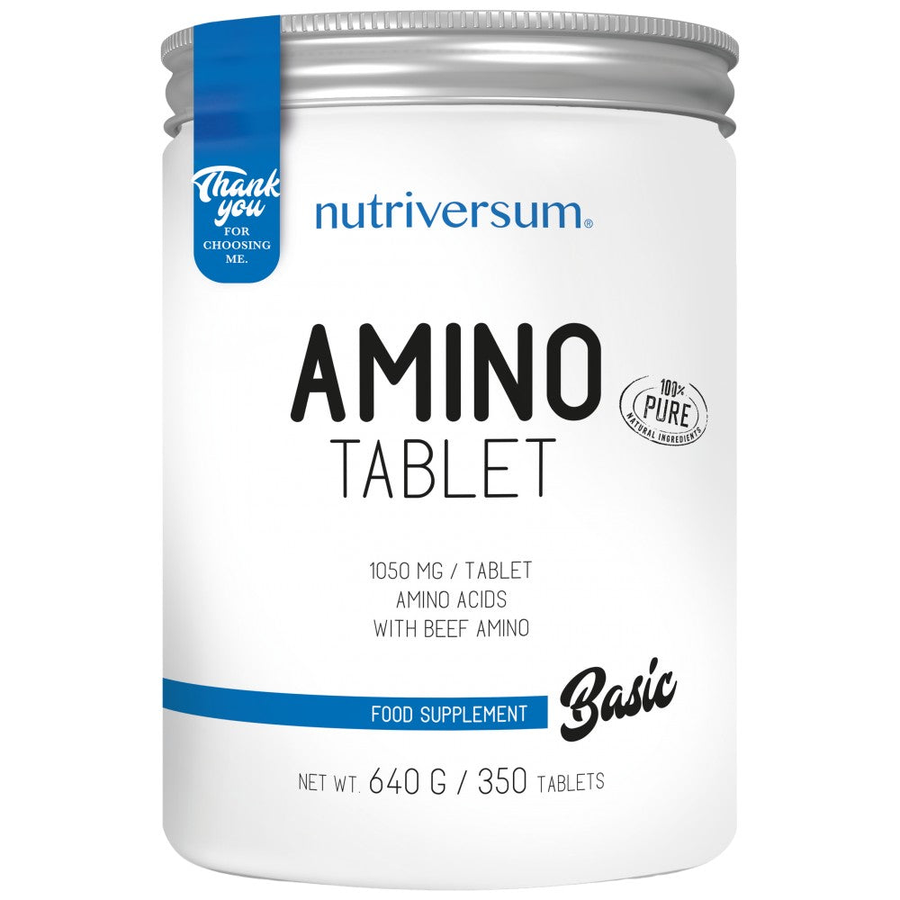 Amino Tablet | from Whey & Beef Protein - 350 Tablets