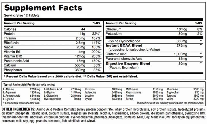 Amino Tech TR - 375 Tablets