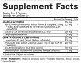 Anabol Hardcore PM | Nighttime Anabolic Activator & Advanced HGH Support - 60 capsules