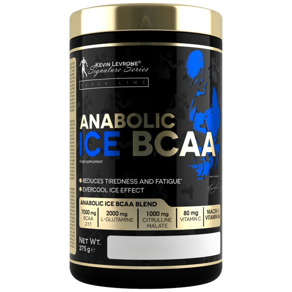 Anaboliczny lód BCAA | Z L -glutaminą i cytruliną jabłczanem - 375 gramów