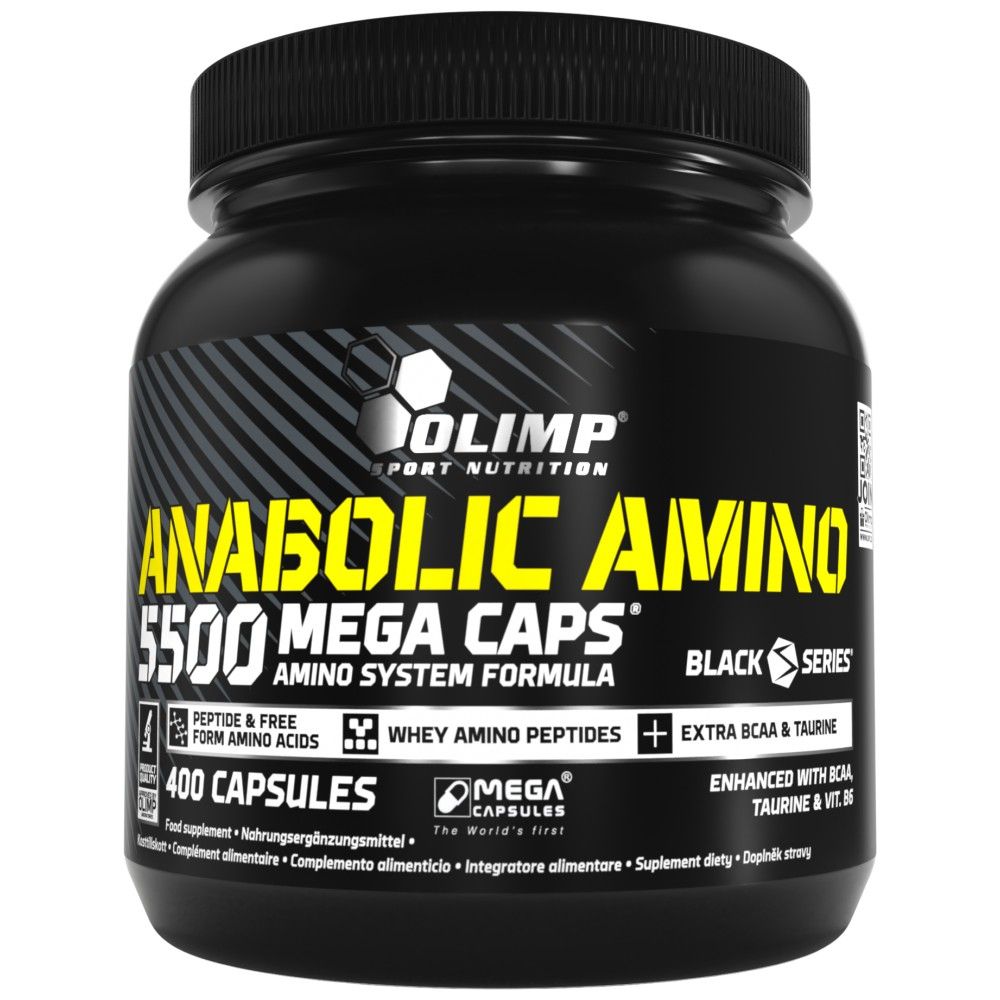 Anabolinis amino 5500 - 400 kapsulės