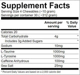 Animal Energy Chews - 120 Chewable Tablets