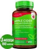 Apple Cider Vinegar 1000 mg /180 capsules, 90 doses/ Nutravita