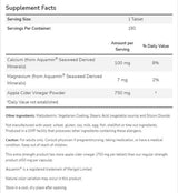 Apple Cider Vinegar 750mg | Extra Strength - 180 Tablets