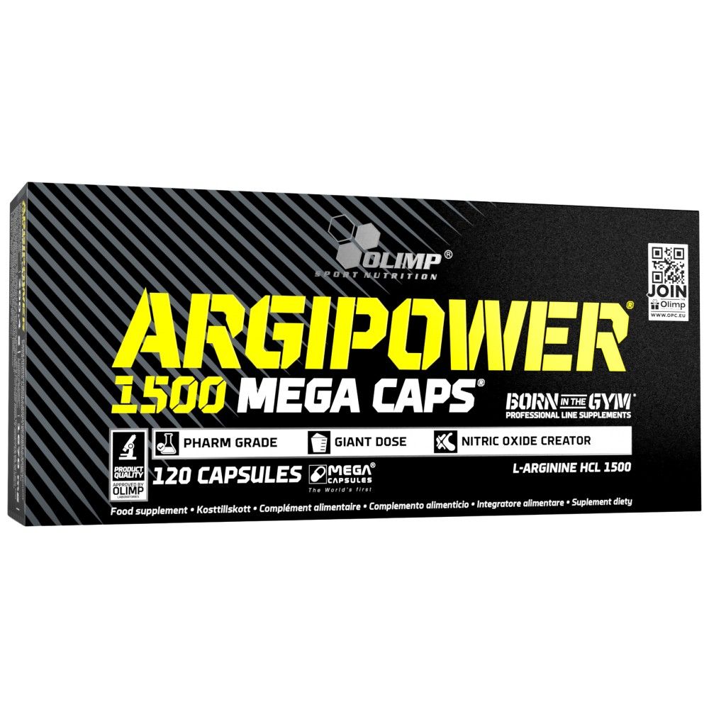 Argipower 1500 mega tapas - 120 cápsulas