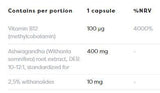 Ashwagandha extra 400 mg - 120 capsules