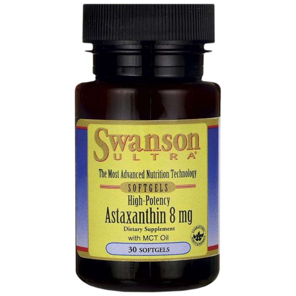 Astaxanthin 8 mg 30 Gel capsules