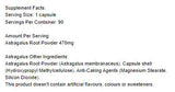 Astragalus 470 mg - 90 cápsulas