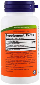 Astragalus Extract 500 mg - 90 capsules