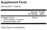 Astragalus 500 mg - 120 Kapselen