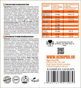 B-Complex B-50 | High Potency 120 capsules