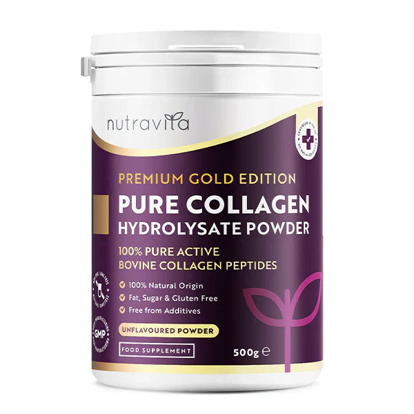 100% vaal Collagen Pulver 20000 mg Peptan® - 500 g (25/50 Dosen)