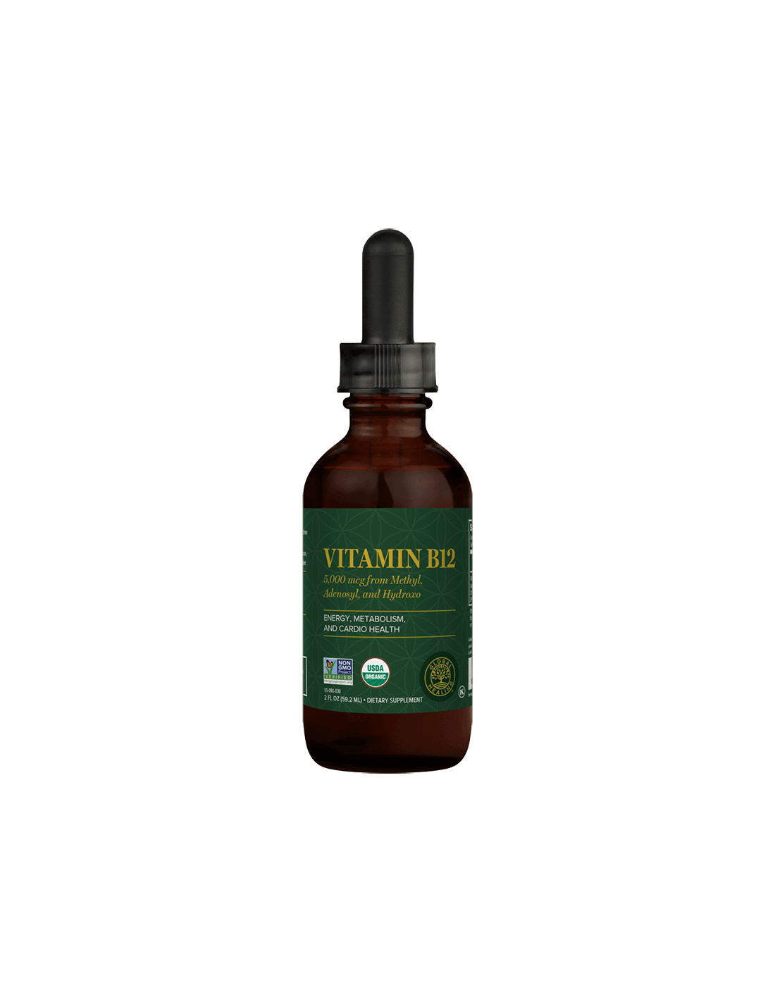 Nervös System - Vitamin B12, 5000 μg, 29.6 ml Drëpsen