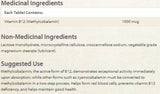 B12 Methylcobalamin 1000 mcg - 210 sublingválních tablet