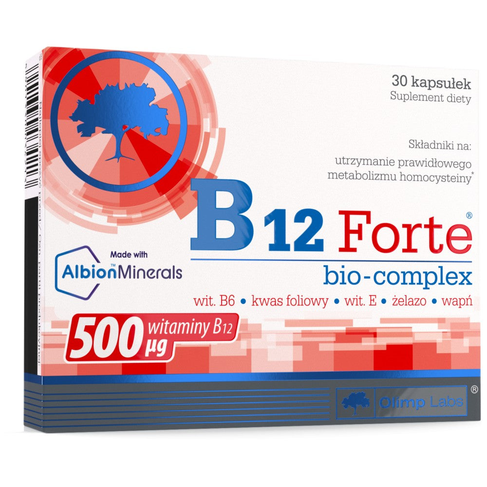 B-12 Forte Bio Complex - 30 капсули - Feel You