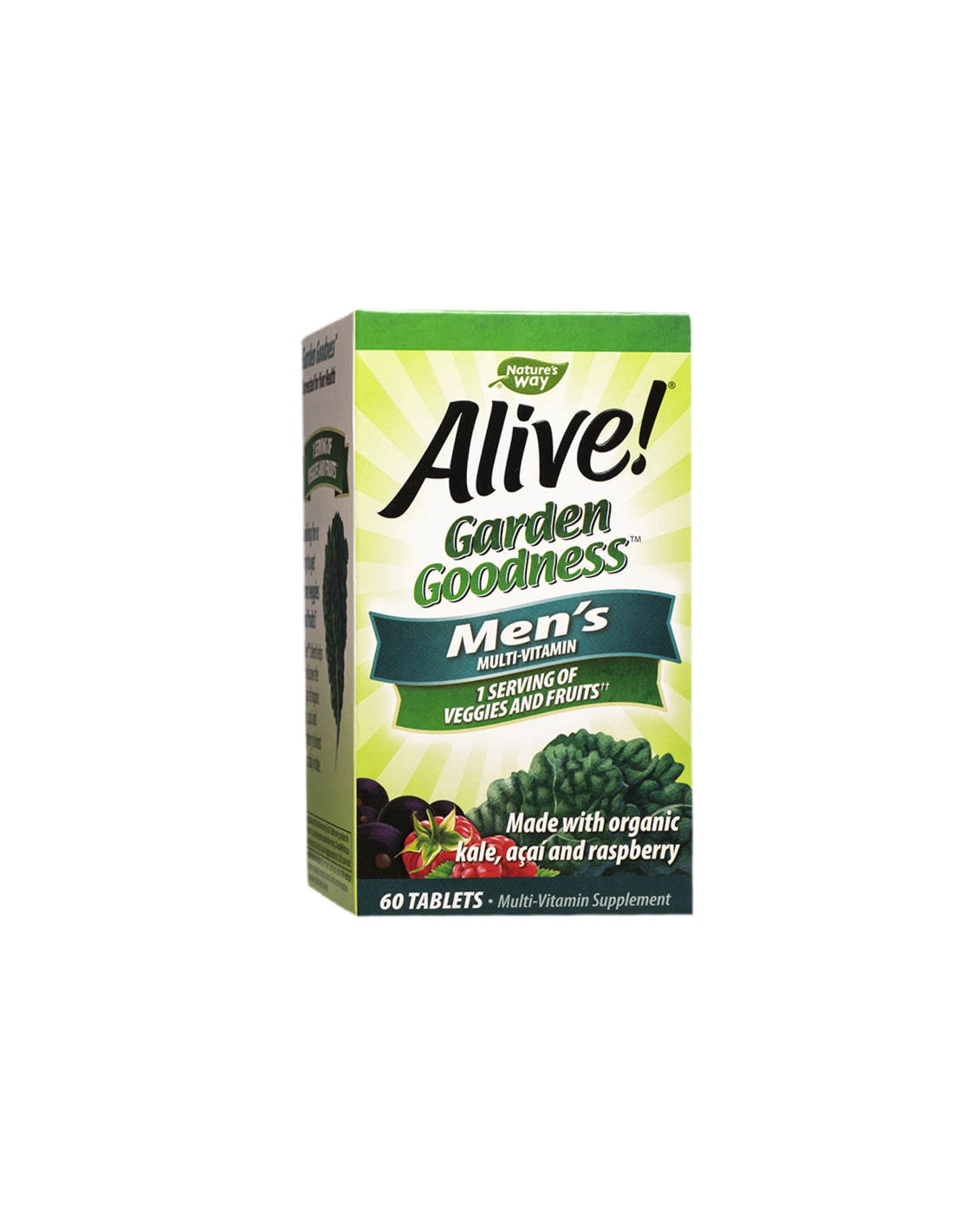 Alive! Garden Goodness Men's Multi - 60 Таблетки - Feel You