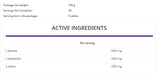 BCAA 2: 1: 1 1000 150 tabletten