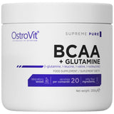 BCAA + glutamino milteliai - 200 gramų