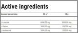 BCAA Vysoká rychlost | Rozpustná matice BCAA - 500 gramů
