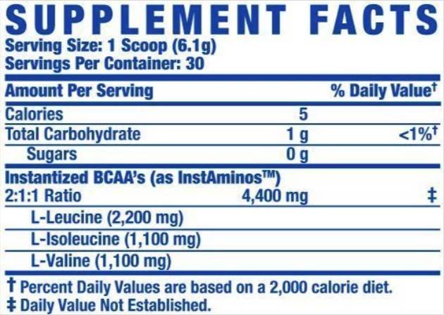 BCAA Powder XS - 183 gram