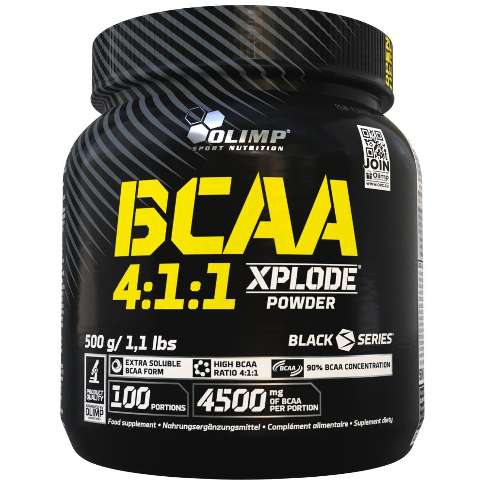 BCAA 4: 1: 1 xplode pulber - 500 grammi