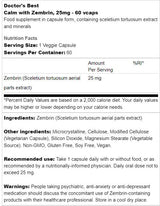 Nejlepší klid se Zembrinem 25 mg - 60 tobolek