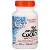 BEST CoQ10 with Bioperine 600 mg - 60 capsules