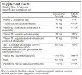 Beste volledig actieve B -complex | Met QuatRefolic® - 30 capsules