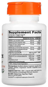 Nejlepší plně aktivní komplex B | s Quatrefolic® - 60 tobolek